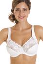 White Floral Lace Full Cup Underwired Bra, Image 1 of 5