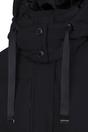 Black Trespass Black Colter Waterproof Jacket, Image 3 of 4