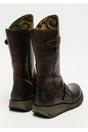 Brown Womens Mid-Calf Platform Boots-MES2913, Image 4 of 8