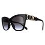 Black Cat Eye Black Dark Grey Gradient MK2182U Empire Square, Image 2 of 4