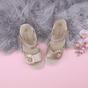 Gold AJVANI Gold Comfort Touch Close Sandals, Image 4 of 6