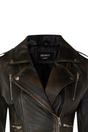 Tortoishell Leather Brando Biker Jacket-Loddon, Image 5 of 6
