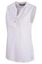 White Petra Sleeveless Shirt, Image 3 of 4