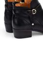 Black Womens Sleek Ankle Heel Boots W1U-8901C1, Image 7 of 7