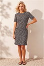 Chocolate Petite Boucle Dress, Image 2 of 4