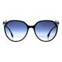 Black Cat Eye Black Crystal Blue Gradient HI9158, Image 1 of 3