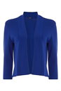 Royal Blue Cropped Knitted Shrug, Image 4 of 8