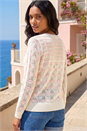 Light Pink Stripe Wave Knit Jumper, Image 3 of 4