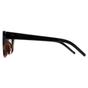 Black Cat Eye Shiny Black Smoke Polarized MP64, Image 3 of 4
