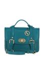 Green Ashwood Leather Green Stylish Real Leather Large Satchel Bag, Image 1 of 4