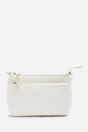 Cream Elani Small Double Zip Cross Body Bag, Image 1 of 7