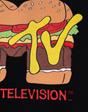 Black MTV Burger T-Shirt, Image 6 of 6