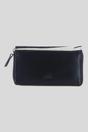 Black Hair-On Real Leather RFID Zip-Around Purse, Image 3 of 3