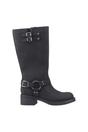Black Nash Tall Biker Boots, Image 3 of 5