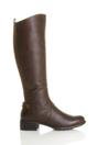 Brown AJVANI Brown Calf Riding Boots, Image 2 of 6