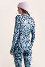 Blue Snowdon Thermal Crew Neck Base Layer, Image 3 of 6