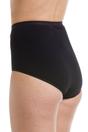 Black Two Pack Hi- Waist Control Briefs, Image 2 of 5