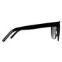 Black Saint Laurent Black Square Black Grey Smoke Sunglasses, Image 4 of 6
