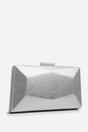 Silver Oceane Embellished Evening Clutch, Image 3 of 7