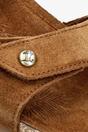 Brown Womens Leather Wedge Sandals - Sulia B26, Image 8 of 8