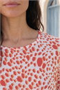 CORAL Classic Abstract Print Top, Image 4 of 4
