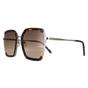 Brown Rimless Dark Havana Brown Gradient GF0418, Image 2 of 4