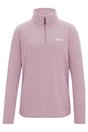 Lilac Sweetheart Quarter Zip Fleece Top, Image 1 of 4
