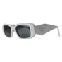 White Prada White Rectangle Talc Dark Grey PR17WS, Image 2 of 4