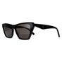 Black Saint Laurent Black Cat Eye Black Black Sunglasses, Image 2 of 6