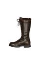 Brown Nola Lace Leather Country Boots, Image 2 of 4