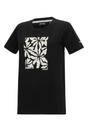 Black Filandra VX Floral Pattern TShirt, Image 3 of 3