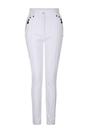 White Julian Macdonald Regimented Ski Trousers, Image 1 of 6