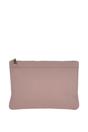 Light Pink Large Padded Leather Pouch Bag, Image 2 of 2