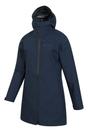 Navy Mountain Warehouse Navy Solstice Extreme 2.5 Layer Waterproof Jacket, Image 3 of 4