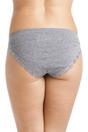 Grey Grey 2 Pack Seamless Soft Midi Briefs, Image 3 of 4