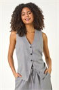 Grey Dusk Waist Coat, Image 4 of 7