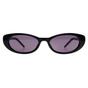 Black Cat Eye Black with Silver Crystal Stud Detail Grey GG1680S, Image 1 of 4