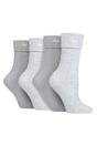White 4 Pack Super Soft Walking Boot Hiking Socks, Image 1 of 3