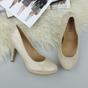 Natural AJVANI Natural High Heel Court Shoes, Image 4 of 6