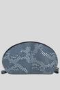 Grey Ashwood Leather Grey 'Philippa' Real Leather Makeup Bag, Image 3 of 4