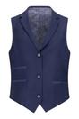 Navy Infinity Leather Navy Womens 3 Piece Plain Navy Formal Office Suit, Image 5 of 8