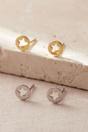 Silver Mia Gioielli Silver Sterling Silver Round Star Stud Earrings, Image 1 of 2