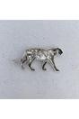Silver Tiger Brooch, Image 3 of 4
