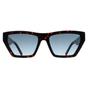 Brown Cat Eye Shiny Dark Havana Blue Gradient MARC 657/S, Image 1 of 4