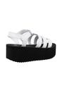 White Helio Terrence Wedge Sandals, Image 2 of 4