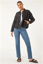Black Patch Pocket Jacket, Image 2 of 5