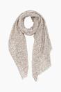 Cream Sarta Cream Leopard Print Lightweight Scarf, Image 1 of 4