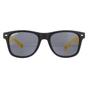 Black Montana Black Rectangle Black with Yellow Rubbertouch Black Polarized Sunglasses, Image 1 of 4
