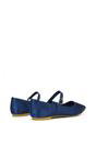Navy XY LONDON Navy 'Aimee' Flat Mary Jane Ballerina Pumps, Image 4 of 5