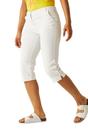 White Bayletta Capri Trousers, Image 1 of 6